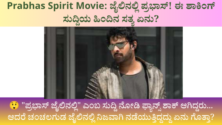 Prabhas Spirit Movie